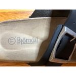 Björndal Black Double Strap Buckle Slide Sandals Comfort Casual Shoes 11 Photo 1