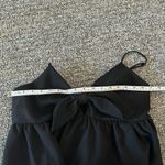 TCEC  mini black bow dress Sz L Photo 4