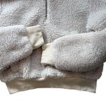 Lululemon Textured Fleece 1/2 Zip, White Opal, Sz 4 Photo 10