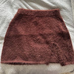 Brown knit skirt Size M Photo 0