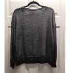 ACDC Women's size XS Graphic Band Logo Long Sleeve Lightweight Burnout T Photo 2