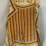 Silk muted earth tones scarf Photo 0