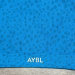 AYBL Two  Evolve‎ Speckle Seamless Crop Training Tanks Link And Blue Size XS Photo 3