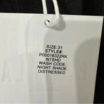 Pistola NWT  Cassie Super High Rise Straight Black Nightshade Size 31 Photo 6