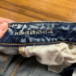 American Eagle Hi Rise Denim Shorts Womens Size 2 Distressed Cuffed Hem Stretch Photo 3