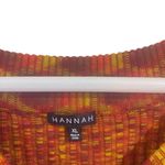 Hannah Xl 3/4 sleeve stretch crew neck orange Photo 2