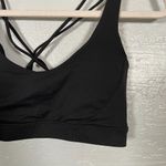 prAna  Women S Black Everyday Sports Bra Padded UPF 50 Stretch Gorpcore Athletic Photo 1