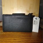 Nautica Womens Black RFID Protection Trifold Wallet With ID Window & Card Slots Photo 4