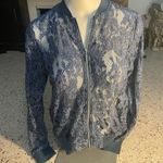 ZARA  lace zippered jacket medium Photo 0