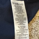 French Connection Classic Navy Long Sleeve Top Minimalist Workwear M Photo 8