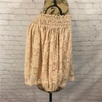 Deletta  Blush Lace Off Shoulder Blouse Photo 6