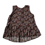 Loft Multicolor Printed Basic Blouse Women Top Size Medium | 50-44 Photo 2