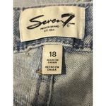Seven7 Novelty womens jean shorts Size 18 G0146 Photo 2