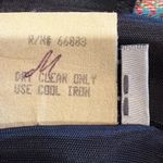 Mirrors Brand Vintage Tapestry Vest women’s Blue Size L Photo 7