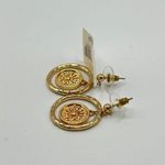 Charter Club  Textured Orbital Earrings in Gold MSRP $35 NWT Photo 3