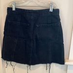 Aeropostale Black Denim Button Up Skirt Photo 1