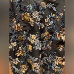 Lulus Lulu’s Navy Burnout Velvet Floral Mini Dress Sz Large Asymmetrical 2000s look Photo 1