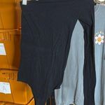 Commando Black Long Sleeve One-Shoulder Bodysuit Size OS Photo 0