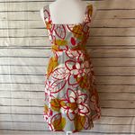 Maeve Anthropologie 70’s Vibrant Floral Midi Dress Size 4 Photo 5