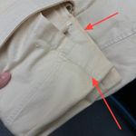 Gap Vintage  Denim Barn Chore Coat‎ Cream Size L Photo 6