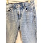 American Eagle  Strigid Mom Jeans‎ Size 2 Light Wash High Rise Denim Photo 1