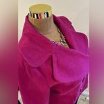 MetroStyle Pink Pea Coat. Doublee Breasted. Large Cuffed & Buttons Sleeve Sz 8 Photo 8