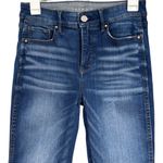 White House | Black Market WHBM The Skinny High Rise Blue jeans Faux Distressed Casual Denim Womens Size 0 Photo 1