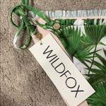 Wildfox  green palm leaf string bikini bottoms Photo 5