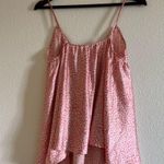 Victoria's Secret  Pink Animal Print / Pattern Tie Front Slip / Sleep shirt Small Photo 5