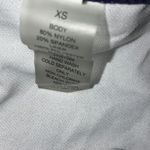 Delia's dELiA*s NAVY BLUE & WHITE BIKINI BOTTOM SIZE XS Photo 4