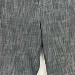 Sandro Women's Gray Textured Buttoned Pocket Bermuda Shorts Size 8 Photo 3