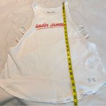 Under Armour  Loose Fit Tank Top Women’s Size Small Strappy Side Workout Photo 7