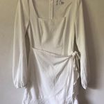 Princess Polly The Villa White Mini Wrap Dress 2 Photo 2