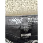 Mossimo Womens Jeans Size‎ 00 Gray Denim Mid Rise Skinny Stretch Released Hem Photo 4