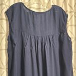 Love Squared  Navy Blue Dress with Pink Embroidery Photo 7
