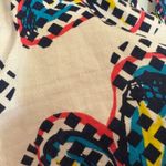 Kaari Blue Kaari White‎ Floral Linen Dress Size 6 Photo 8