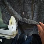 CALIA Cropped Top Hoodie Size XS Gray Black Photo 1