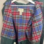 Eddie Bauer Vintage Jacket Women's Large Green Wool Blanket Lined Chore Coat Photo 10