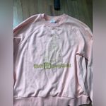 Disney Walt world parks Cinderella castle sweatshirt pink/peach large Photo 1