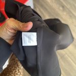 Tuckernuck  Black Stretch Crepe Royal baby doll Shirt Dress size small Photo 11