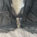 Free People Intimately  NWT You’re So Great Black Lace Underwire Bra Size 34B Photo 4