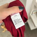 NWT BTFBM Red Stretchy One Shoulder Cut Out Leg Slit Maxi Dress Size L Size L Photo 4