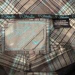 Fox Racing FOX Womens Plaid Shorts Grey Rider Designed Photo 5