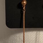 Paparazzi  Copper Keep Them in Suspense Dangle Earrings Photo 4