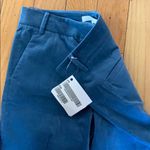 Tibi NWT  velvet slim legged sky blue pants Photo 4