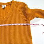 J.Crew High Low Hem Cotton V-Neck Cable Knit Tunic Sweater Photo 7