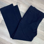 Ann Taylor  Factory Signature Capri Pants Navy Blue 0 Flat Front Stretch Photo 0