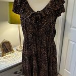 Old Navy Waist-Defined Ruffle-Trim Mini Dress I
 size XL Photo 2