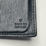 Gucci  Calfskin Interlocking G Continental Wallet Black - Preowned Photo 13