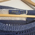 Ralph Lauren Polo  Flag Sweater Knit American Womens XL Blue USA Patriotic Photo 2